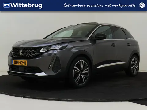 Peugeot 3008 1.6 HYbrid4 300 GT Avantage | Schuifdak | Afn. Trekhaak | Leder | Camera | Focal |