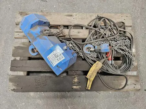 1T Takel 1t Takel 1 Ton – 1000 kg – Kettingtakel / Hijswerktuig – Werkplaats – Industrie PM2459