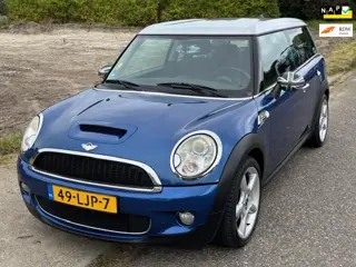 Mini Mini Clubman 1.6 Cooper S ECC Audio/CD Electric pakket Cruisecontrol ABS Sportstoelen Leder/Sto