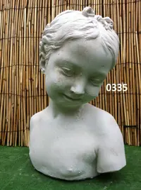 Meisje Kind borstbeeld.