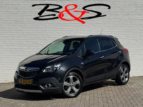 Opel Mokka 1.4 T Cosmo 4 seizoenen banden Leder Verwarmd stuur en stoelen Pdc Cruise Navigatie