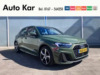 Audi A1 SPORTBACK 25 TFSI S edition Climatronic LM velgen PDC achter Districtgreen metallic lak