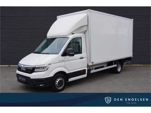 MAN TGE Dubbellucht 180pk Automaat Bakwagen Laadklep Trekhaak LED Navigatie Camera Airco Cruise cont