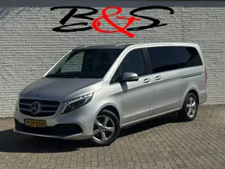 Mercedes-Benz V-KLASSE 300d Lang 9G M-bux Leder Elektrische klep Trekhaak afneembaar Camera Verwarmd