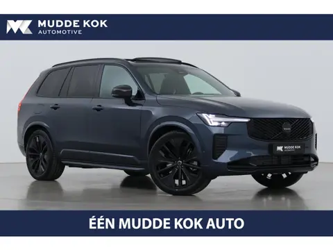 Volvo XC90 T8 Plug-in hybrid Ultra Black Edition | Luchtvering | Trekhaak | Head-Up | 360° Camera | 