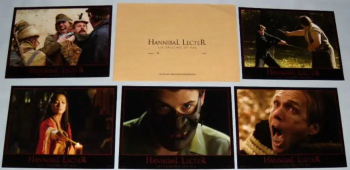 HANNIBAL RISING lobbycard set.