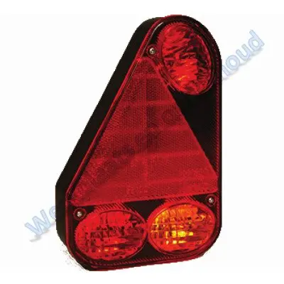 Aspock achterlicht Earpoint 3 links 5 polig bajonet