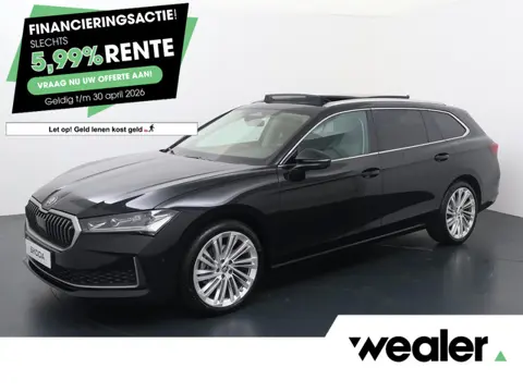 Škoda Superb Combi First Edition 1.5 TSI 150 PK DSG | Automaat | Panorama Dak | Navigatie | Adaptiev