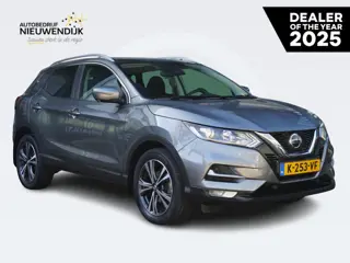 Nissan Qashqai 1.3 160 DIG-T Design Edition AUTOMAAT  / DEALER OND. / TREKHAAK / PANO / NAVI / PDC 3