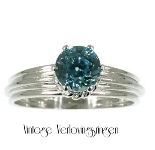 Is uw vriendin gek op vintage verkoop vintage verlovingsring