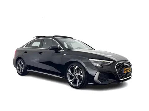 Audi A3 Limousine 30 TFSI S-Line Edition (INCL-BTW) Aut. *PANO | LEATHER-FABRIC | FULL-LED | AMBIENT