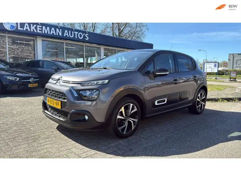 Citroen C3 1.2 PureTech Shine Carplay Navi Greyline Huurkoop Inruil APK Garantie