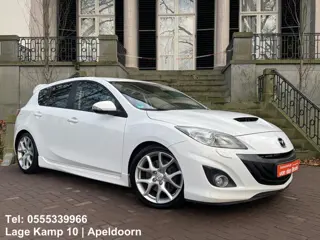 Mazda 3 2.3 DiSi Turbo MPS 260Pk Navi Xenon Leder Climate Cruise Ctr Stoelverwarming PDC Full Option
