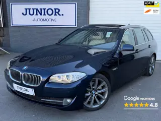 BMW 5-serie Touring 523i High Executive PANO/LEDER/MEMORY/CAMERA