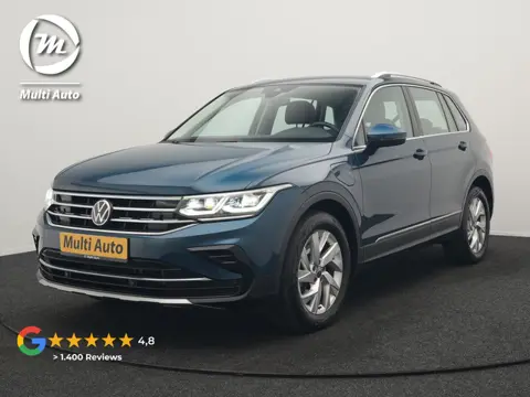Volkswagen Tiguan 1.4 TSI eHybrid Elegance PHEV 245pk Dealer O.H. | Trekhaak Af Fabriek | Adaptive C