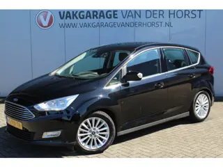 Ford C-MAX 1.0-125pk Titanium. Erg goed onderhouden hoogzitter, afkomstig van de 1e eig. Autm. airco