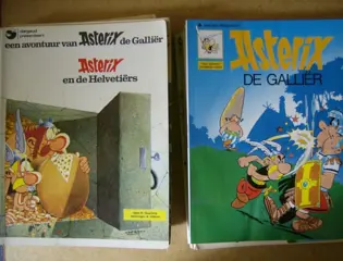Asterix strips adv 1574