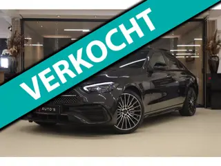 Mercedes-Benz C-klasse 300 E AMG Line / PANO/HUD/CARPLAY/SFEERVERLICHTING/BOMVOL
