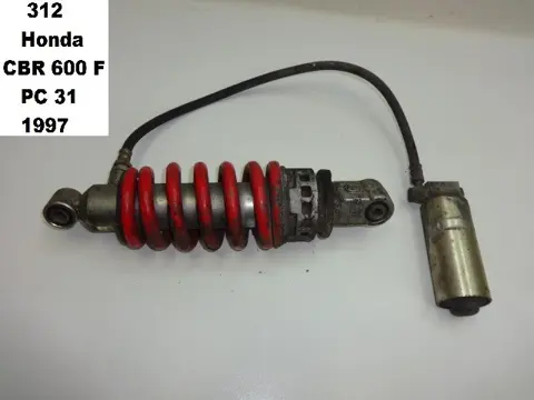 ACHTER SCHOKBREKER Honda CBR 600 F 1995 - 1998