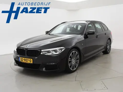 BMW 5-serie Touring 520i 184 PK M-SPORT H.E. AUT. *ALMANDINBRAUN* + PANORAMA | NAPPA LEDER | HEAD-UP
