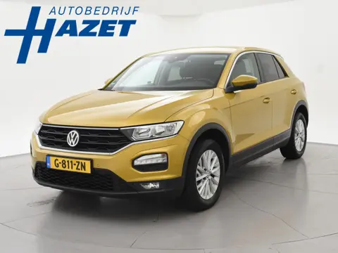 Volkswagen T-Roc 1.0 TSI + APPLE CARPLAY | TREKHAAK | STOELVERW. | KURKUMA YELLOW | CRUISE | PRIVACY