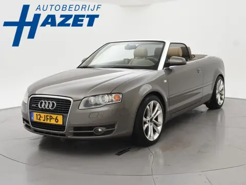 Audi A4 Cabriolet 3.0 TDI V6 232 PK QUATTRO *ALPACA BEIGE* + LEDER SPORTINTERIEUR + STOELVERWARMING