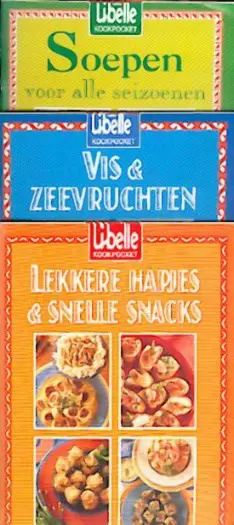 Libelle Magazine kookpocket x 5 van 1998