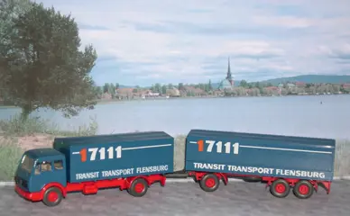 17111 Transit transport Mercedes Wiking 1:87