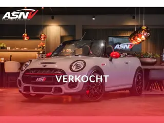 Mini Cabrio 2.0 John Cooper Works Chili, 231 PK, JCW/Sport/Seats, Head/Up, Adapt.Cruise/Control, DAB