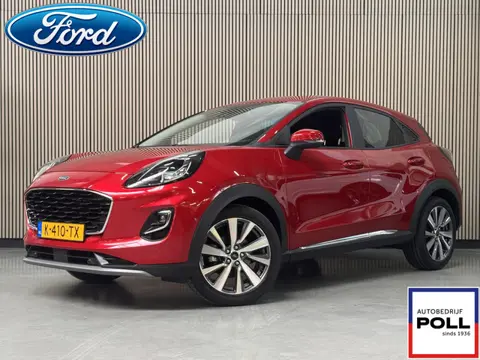 Ford Puma 1.0 Eco Hybrid Titanium X Navi Camera Winter Parking Dodehoek pack Adap Cruise Privacy Gla