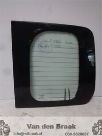 Peugeot Bipper 2008-2018 Raam achterdeur rechts