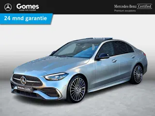 Mercedes-Benz C-klasse 200 AMG Line | Panoramadak | Trekhaak | Night pakket | 360° Camera | Memory p