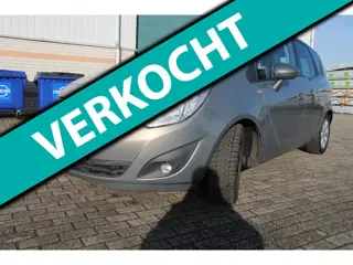 Opel Meriva 1.4 Cosmo -lage km stand -trekhaak - mistlampen - 1/2 lederen bekleding -all season band