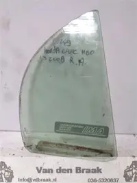 Honda Civic 4drs Sedan 2006-2011 Scheerraam achterzijde rechts