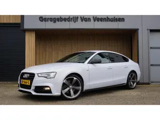 Audi A5 Sportback 1.8 TFSI 177pk 2x S-Line *Black Optik* Alcantara/Leder 19inch Rotor Xenon A-Camera