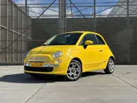 FIAT 500 1.2 SPORT AIRCO/HALF LEER/LM VELGEN !! APK 25-3-2027 !!