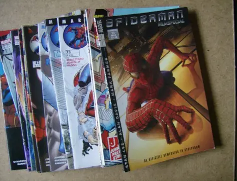 Diverse spiderman comics adv 1832