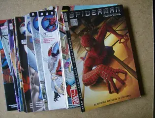 Diverse spiderman comics adv 1832