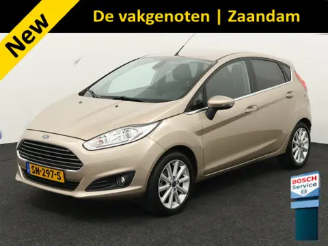 Ford Fiesta 1.0 EcoBoost Titanium Trekhaak, Bluetooth, Cruise control, Parkeersensor achter, Regense