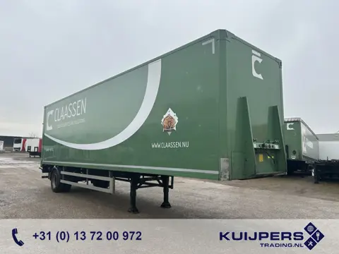 Groenewegen DRO-12-10 B / City / Box / Loadlift 2000 kg / NL Trailer