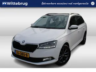 Škoda Fabia Combi 1.0 Business Edition / Panorama dak / Navigatie / LM 16 inch / LED / APP / Parkeer