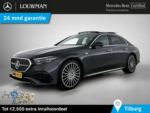 Mercedes-Benz E-Klasse 300 e Sport Edition AMG Line | Panorama Schuif-Kanteldak | Distronic | Ledere