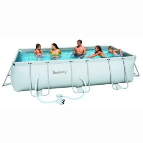 Bestway Rectangular Framepool 404x201x100cm