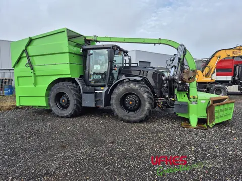 JCB Fastrac 4220 met container (bj 2021)