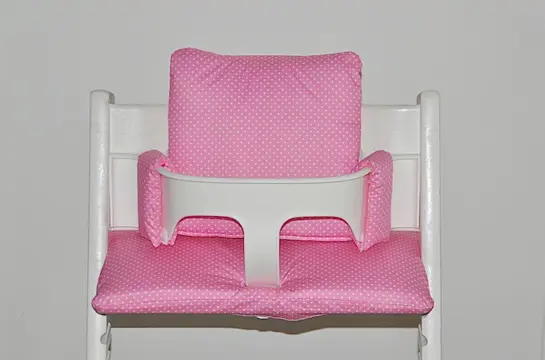 Stoelverkleiner kussen 'Pink' voor stokke trip trap