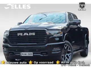 Dodge Ram 1500 2025 3.0L HURRICANE LARAMIE SPORT | BPM VRIJ | NIEUW  | LPG in of onderbouw | Deksel