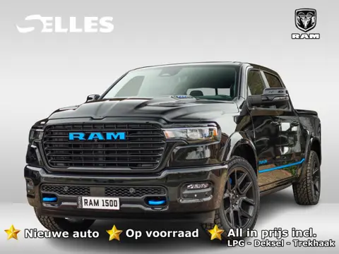 Dodge Ram 1500 2025 3.0L HURRICANE LARAMIE Night Premium | BPM VRIJ | NIEUW  | Color Pack | Panorama