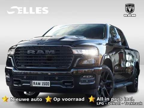 Dodge Ram 1500 2025 3.0L HURRICANE LARAMIE Night | BPM VRIJ | NIEUW | LPG | Deksel  | Panoramadak