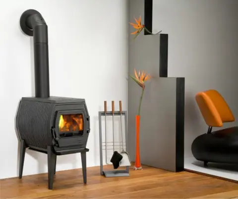 Gietijzeren Houtkachel Charon