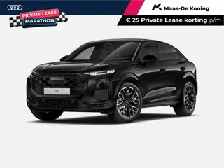 Audi Q3 Sportback 1.5 200kW e-hybrid S edition 272 PK · Optiekpakket zwart-glanzend · Panorama-glasd